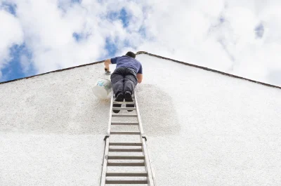 Peinture extérieure à Crotenay — façades et ravalement